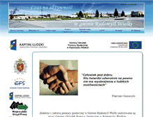 Tablet Screenshot of gops.radomyslwielki.pl